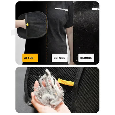Pet Hair Remover Glove – Reusable & Effective