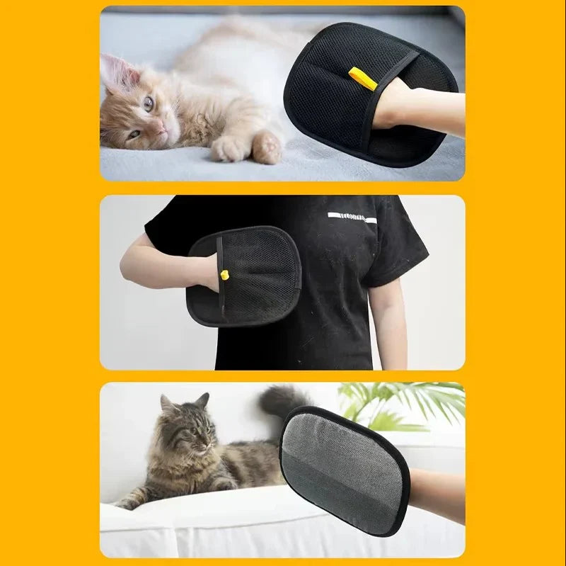 Pet Hair Remover Glove – Reusable & Effective
